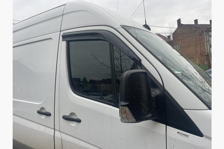 Mercedes Sprinter W906 2006–2018 Självhäftande vindavvisare för sidorutor (2 st, Sunplex Sport) Image