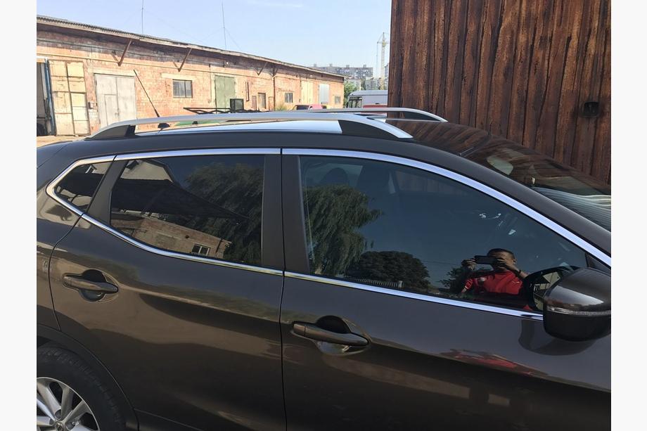 Nissan Qashqai 2014–2021 Takrails Skyport Grey Foto 6