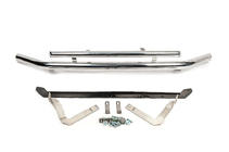 Volkswagen Caddy 2010–2015 Främre dubbelbåge 60/48 mm (rostfritt) foto 2