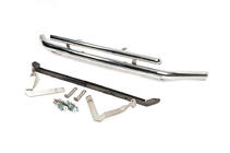 Volkswagen Caddy 2010–2015 Främre dubbelbåge 60/48 mm (rostfritt) foto 3