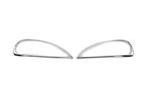 Mercedes ML W163 1997–2005 Kromade strålkastarkåpor (2 st, plast) foto 2