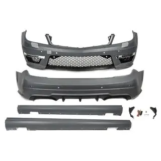 Bodykit S63 AMG Mercedes C-klass W204 2007–2015 foto 2