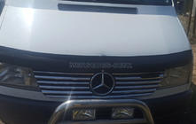 Mercedes Sprinter W901/902/903/904/905 1995–2006 Rostfria grillister till kylargrill (1995-2000, 12 delar) foto 3