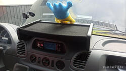 Mercedes Sprinter W901/902/903/904/905 1995–2006 Instrumentpanelhylla (2000-2006, typ-1) CDI foto 7