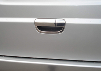 Mercedes Vito W639 2004–2014 Kåpa till bakre dörrhandtag i rostfritt stål OmsaLine – italienskt rostfritt stål foto 1