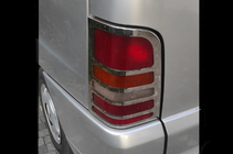 Mercedes Vito W638 1996–2003 Kromade bakljusramar i rostfritt stål (2 st) foto 4