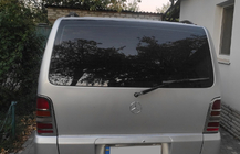 Mercedes Vito W638 1996–2003 Kromade bakljusramar i rostfritt stål (2 st) foto 3