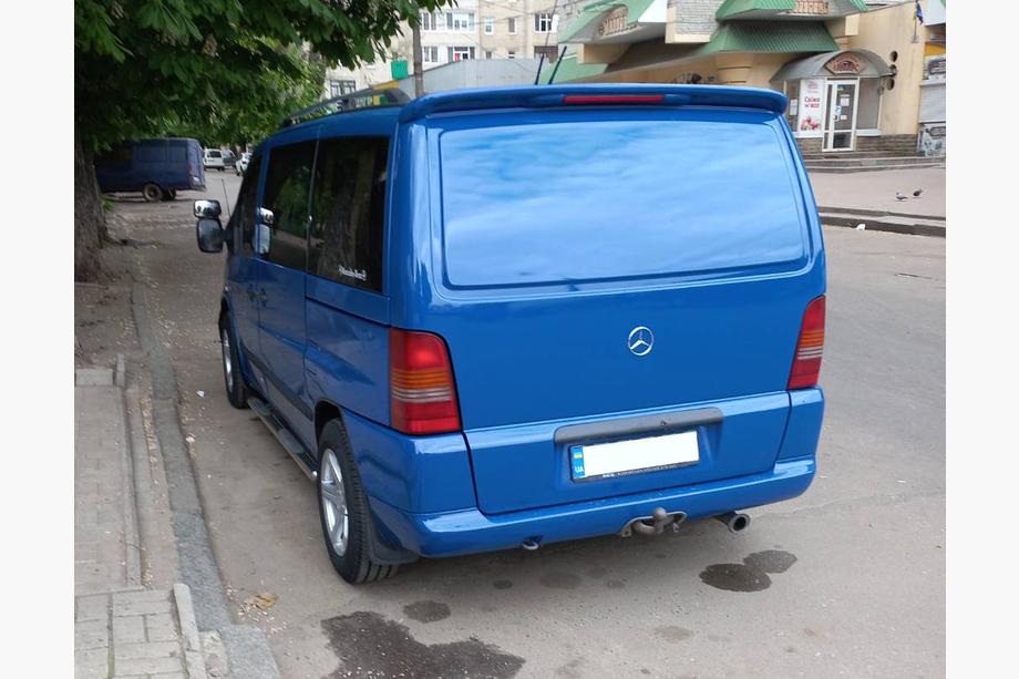 Mercedes Vito W638 1996–2003 Spoiler för lackering Foto 1