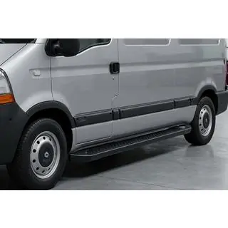 Sidosteg Allmond Black (2 st, aluminium) foto 1