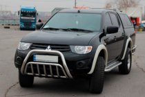 Mitsubishi L200 2006–2015 Frontbåge (rostfritt stål) foto 3