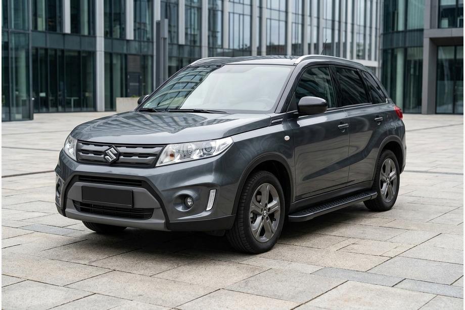 Suzuki Vitara 2015– Sidosteg Allmond Black (2 st, aluminium) Image