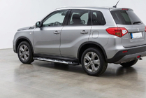 Suzuki Vitara 2015– Sidosteg Sunrise (2 st, aluminium) foto 1