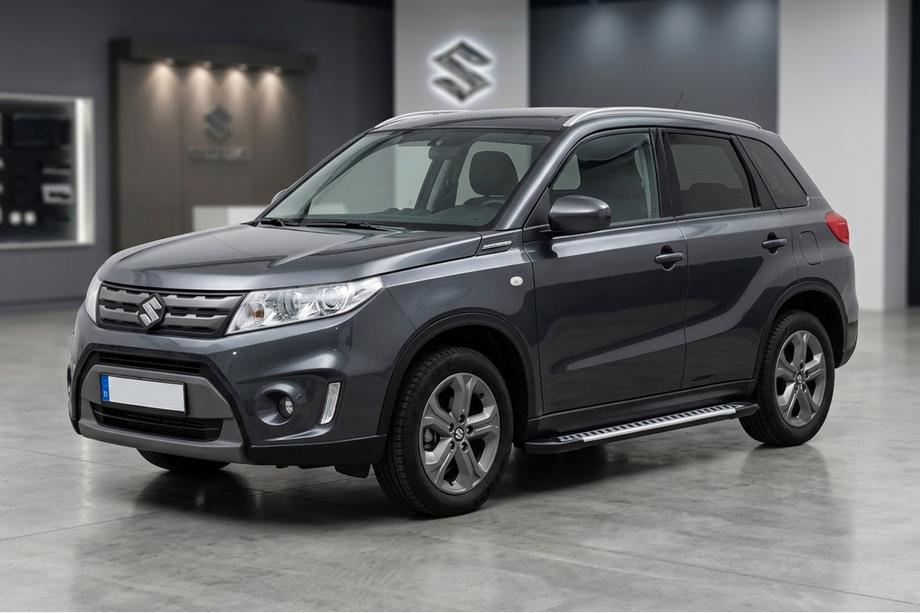 Suzuki Vitara 2015– Sidosteg Line (2 st, aluminium) Image