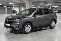 Suzuki Vitara 2015– Sidosteg Bosphorus Black (2 st, aluminium) foto 1