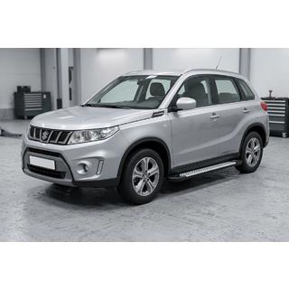 Sidosteg Allmond Grey (2 st, aluminium)