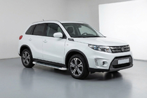 Suzuki Vitara 2015– Sidosteg Allmond White (2 st, aluminium) foto 1