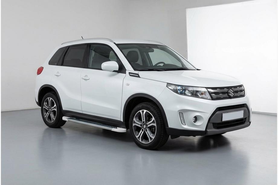 Suzuki Vitara 2015– Sidosteg Allmond White (2 st, aluminium) Image