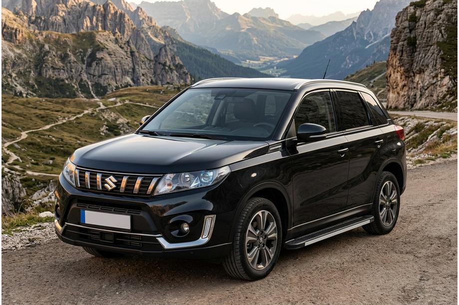 Suzuki Vitara 2015– Sidosteg Maya (2 st, aluminium) Image