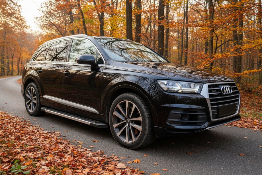 Audi Q7 2015–2026 Sidosteg RedLine V1 (2 st, aluminium) Image