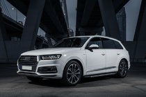 Audi Q7 2015–2026 Sidosteg Duru (2 st, aluminium) foto 1