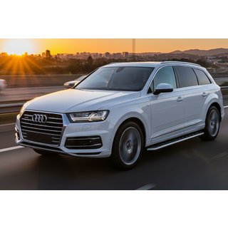 Sidosteg Maydos V1 (2 st, aluminium ↗ rostfritt stål) Audi Q7 2015–2026 foto 1