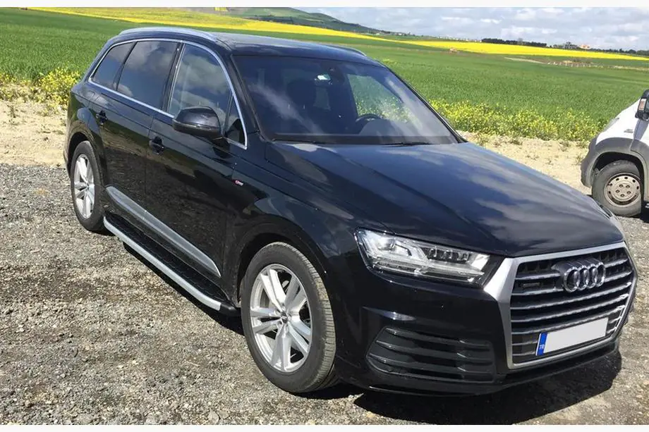 Audi Q7 2015–2026 Sidosteg Fullmond (2 st, aluminium) Image