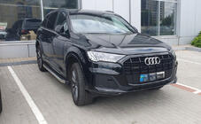 Audi Q7 2015–2026 Sidosteg BlackLine (2 st, aluminium) foto 4