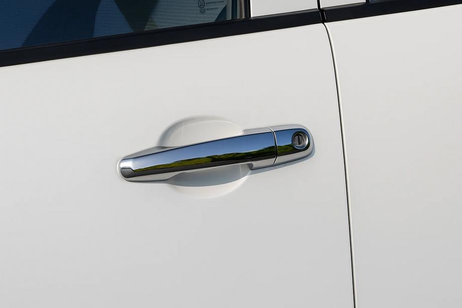 Mitsubishi L200 2006–2015 Dörrhandtagskåpor (4 st, rostfritt stål) Carmos - turkiskt stål Image