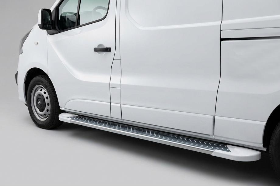 Fiat Talento 2016– Sidosteg Allmond White (2 st, aluminium) Image