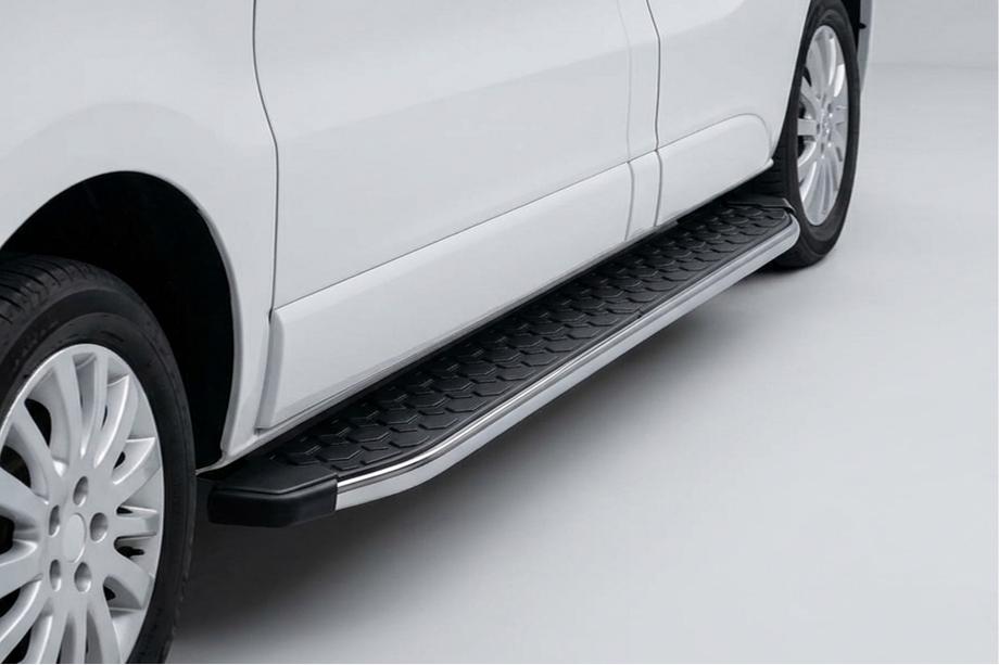Fiat Talento 2016– Sidosteg BlackLine (2 st, aluminium) Image