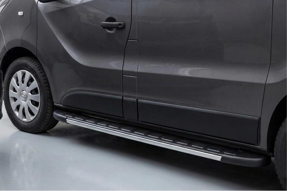 Opel Vivaro 2015–2019 Sidosteg Duru (2 st, aluminium) Image