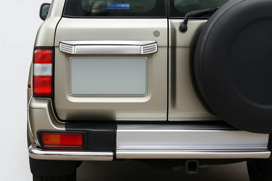 Nissan Patrol Y61 1997–2011 Bakre list (plast) Image
