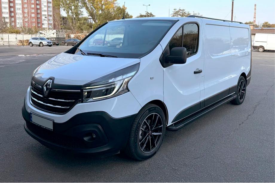 Renault Trafic 2015– Sidosteg Allmond Black (2 st, aluminium) Foto 2
