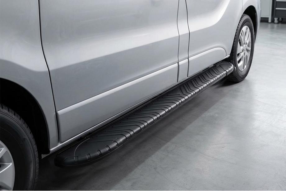 Renault Trafic 2015– Sidosteg Bosphorus Black (2 st, aluminium) Image