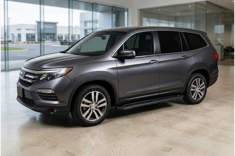 Honda Pilot 2015–2022 Sidosteg Allmond Black (2 st, aluminium) Foto 1