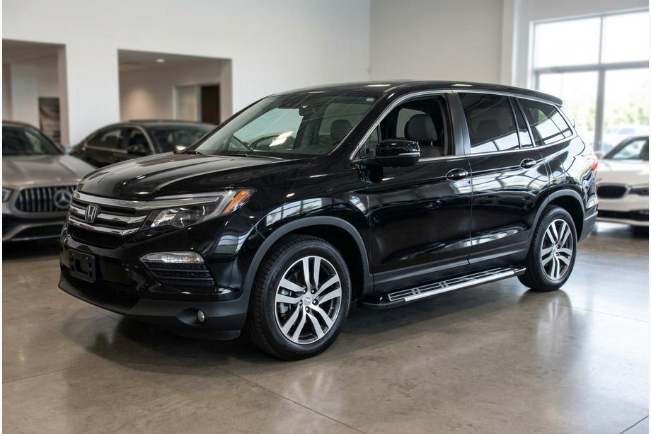 Honda Pilot 2015–2022 Sidosteg Sunrise (2 st, aluminium) Foto 1
