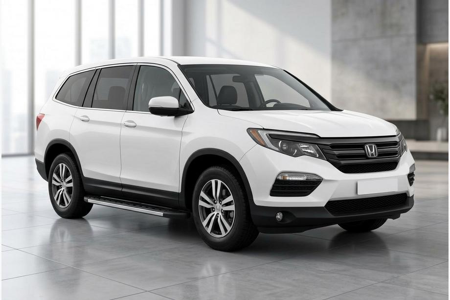 Honda Pilot 2015–2022 Sidosteg Duru (2 st, aluminium) Image