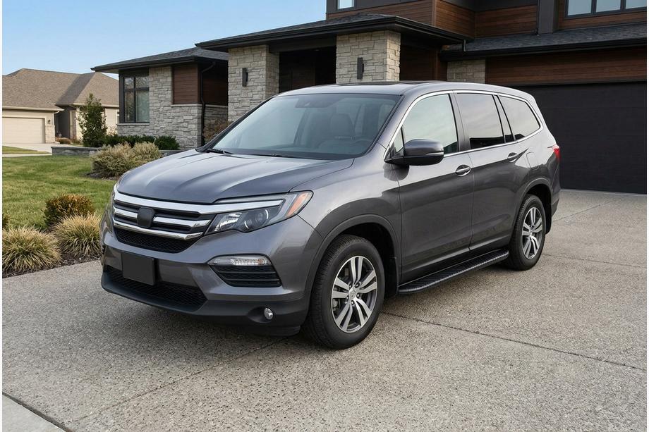 Honda Pilot 2015–2022 Sidosteg Bosphorus Black (2 st, aluminium) Foto 1
