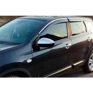 Spegelskal (2 st, rostfritt stål) Nissan Qashqai 2007–2010 foto 3