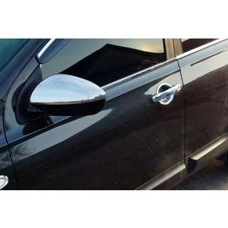 Spegelskal (2 st, rostfritt stål) Nissan Qashqai 2007–2010 foto 4