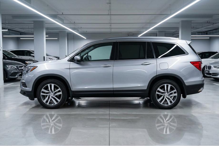 Honda Pilot 2015–2022 Sidosteg Maydos V2 (2 st, aluminium / rostfritt stål) Image
