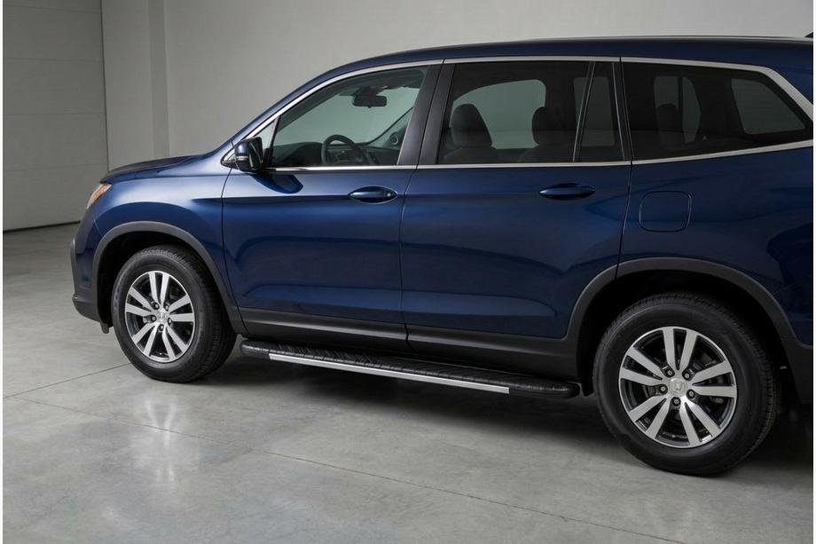 Honda Pilot 2015–2022 Sidosteg Bosphorus Grey (2 st, aluminium) Image