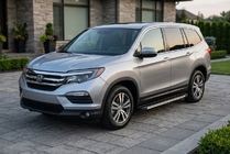 Honda Pilot 2015–2022 Sidosteg Maya (2 st, aluminium) foto 1