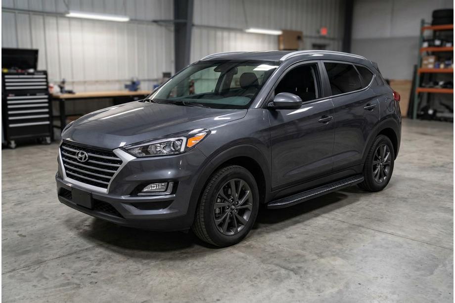 Hyundai Tucson TL 2016–2021 Sidosteg Bosphorus Black (2 st, aluminium) Image