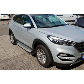 Sidosteg Allmond Grey (2 st, aluminium) foto 1