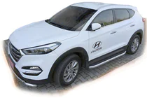Hyundai Tucson TL 2016–2021 Sidosteg Fullmond (2 st, aluminium) foto 1