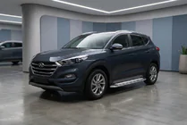 Hyundai Tucson TL 2016–2021 Sidosteg Maydos V2 (2 st, aluminium / rostfritt stål) foto 1