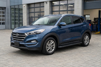 Hyundai Tucson TL 2016–2021 Sidosteg Tayga Black (2 st, aluminium) foto 1