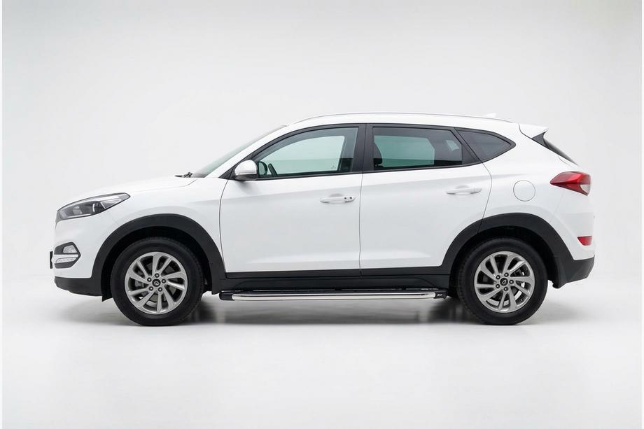 Hyundai Tucson TL 2016–2021 Sidosteg BlackLine (2 st, aluminium) Image