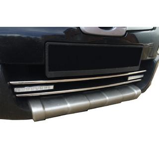Lister till nedre grill (2 st, rostfritt stål) Nissan Qashqai 2007–2010 foto 1